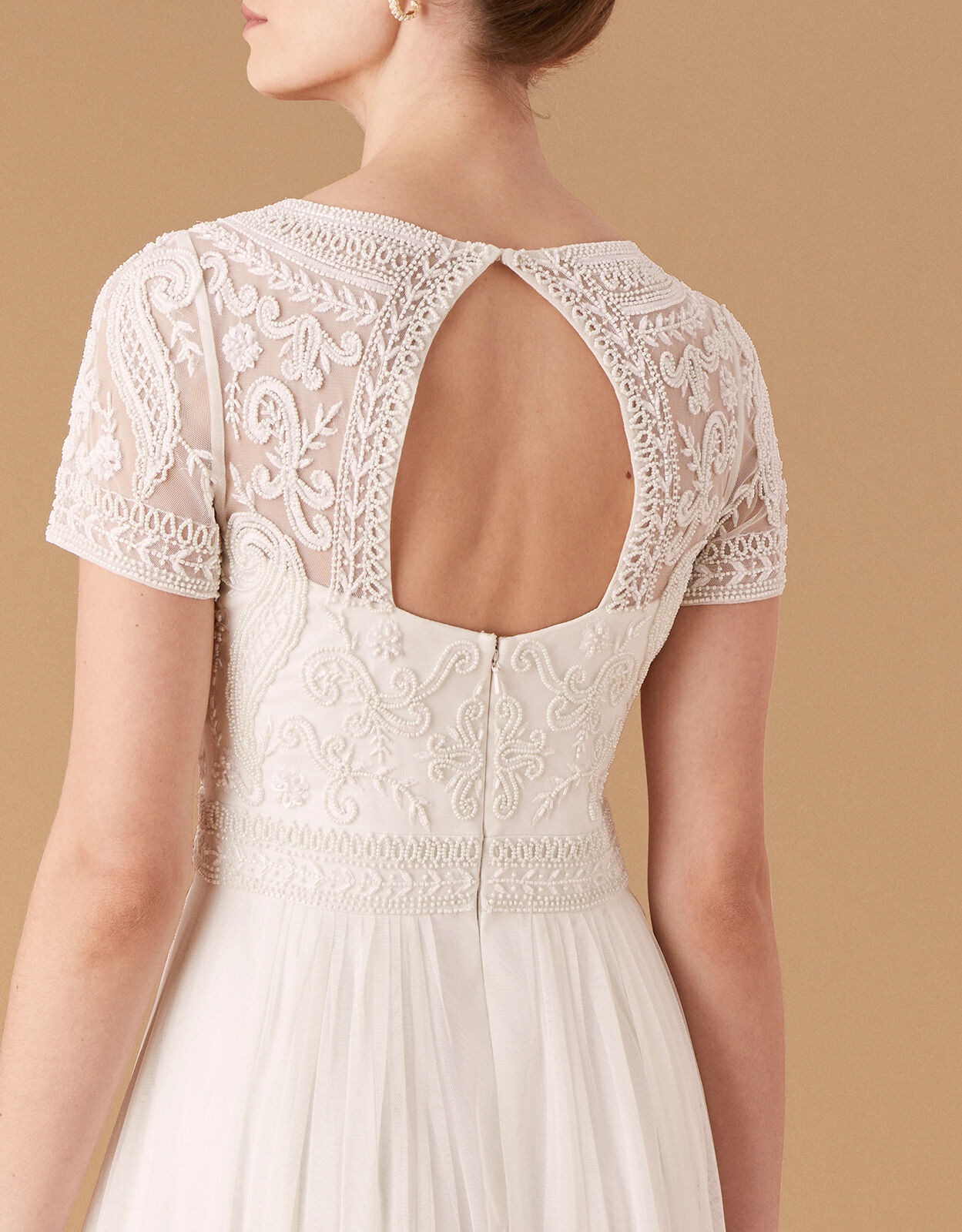 Beatrice embellished clearance maxi wedding dress